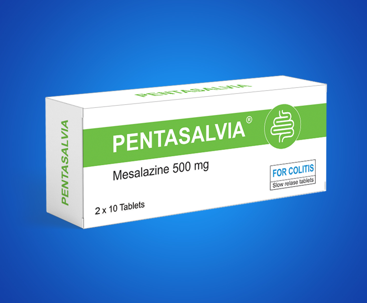 PENTASALVIA Mesalazine 500 mg Tablets