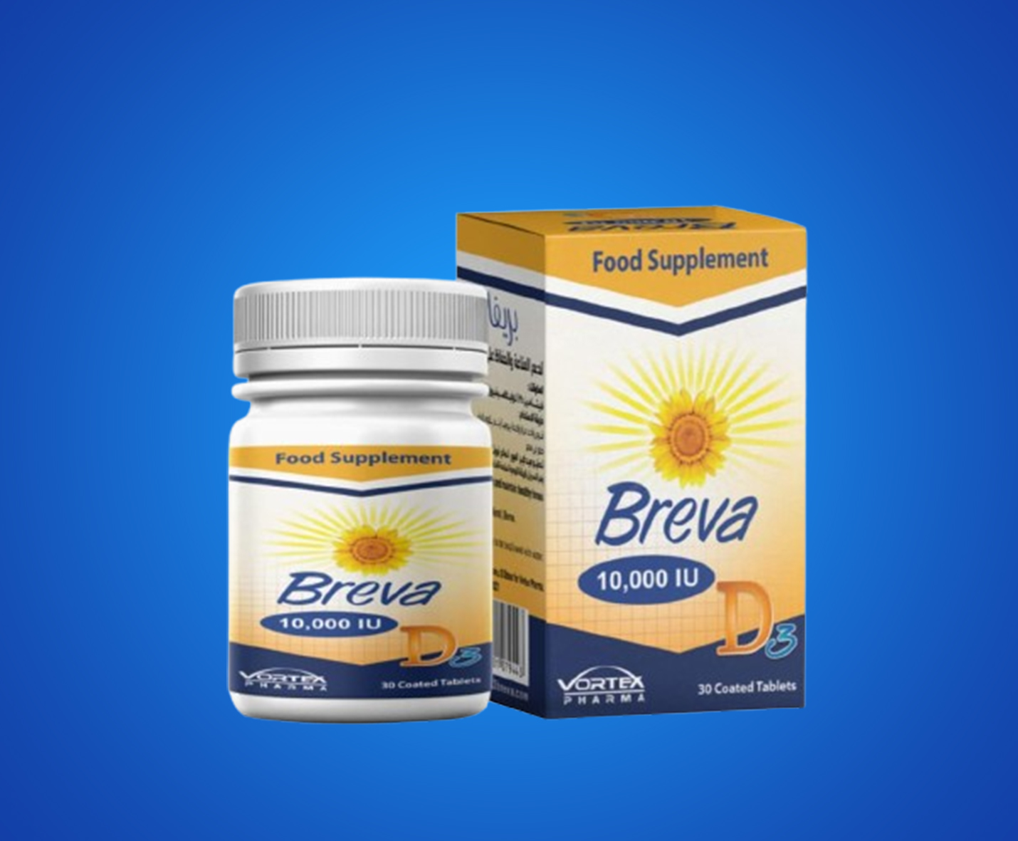 Breva Vitamin D3 10,000 IU