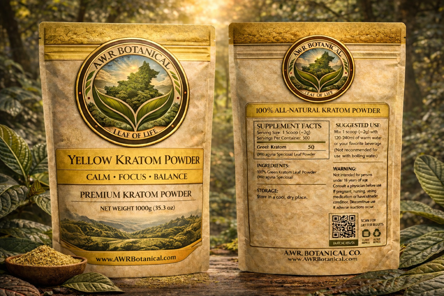 Yellow Kratom Powder