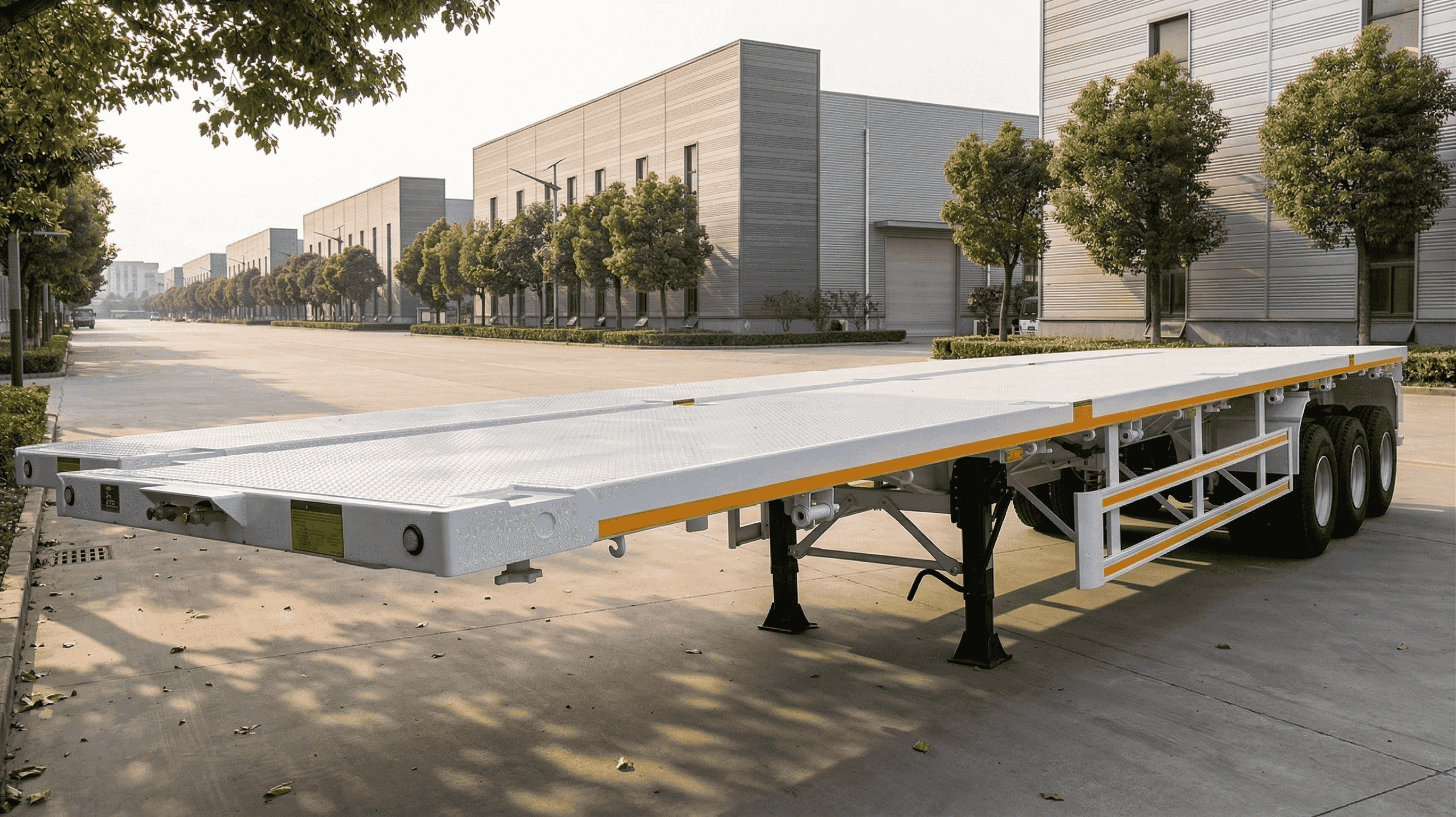 Flatbed Semi Trailer