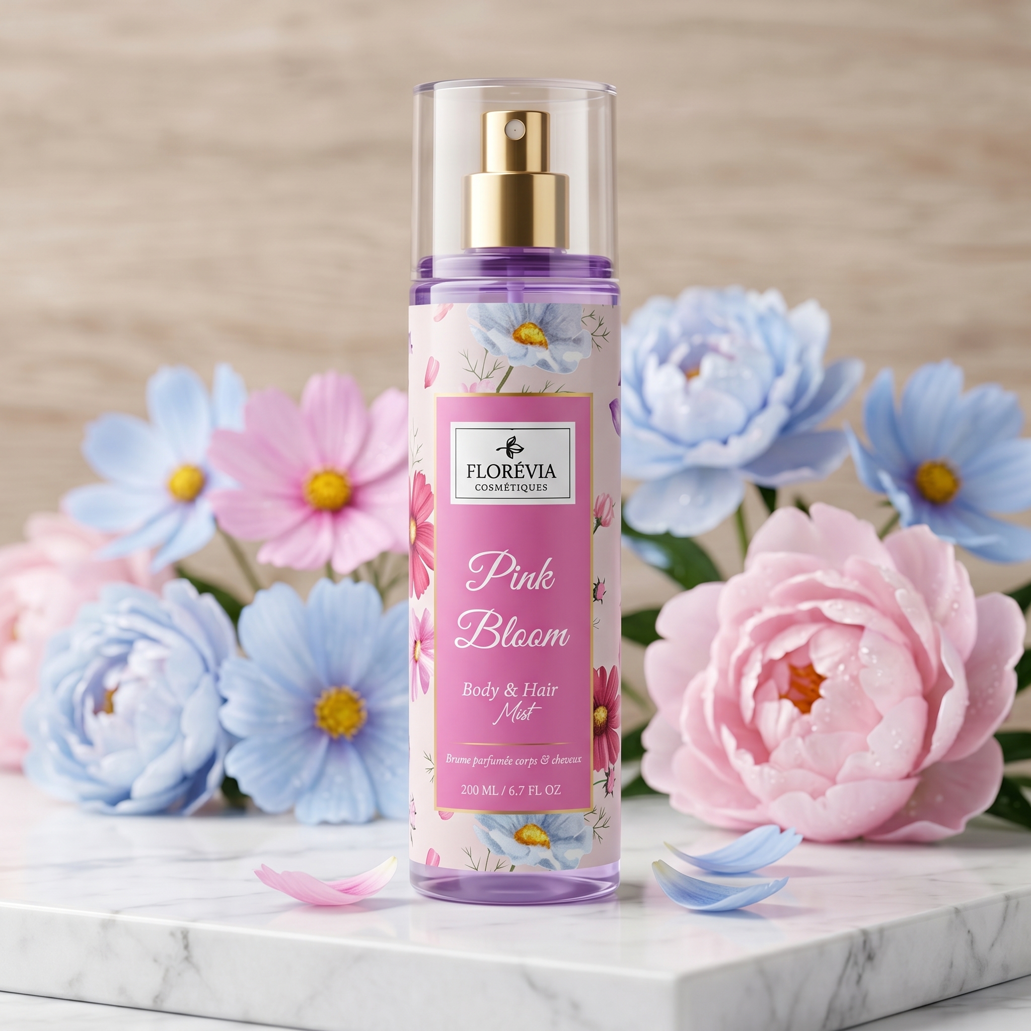 Pink Bloom Brume Corps & Cheveux 250 ML