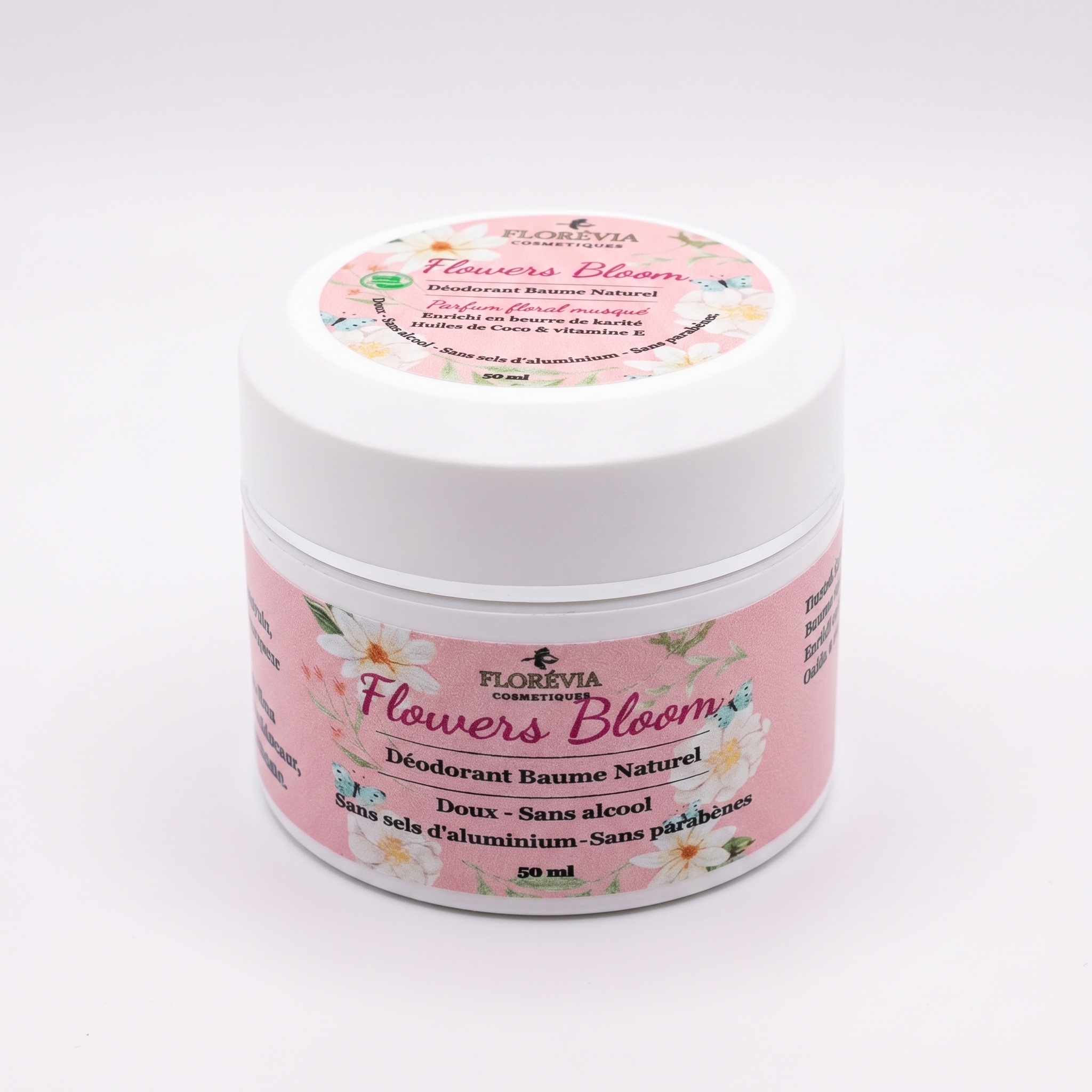 Flowers Bloom Natural Deodorant 