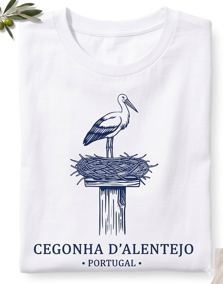 T-shirt Comporta Cegonha