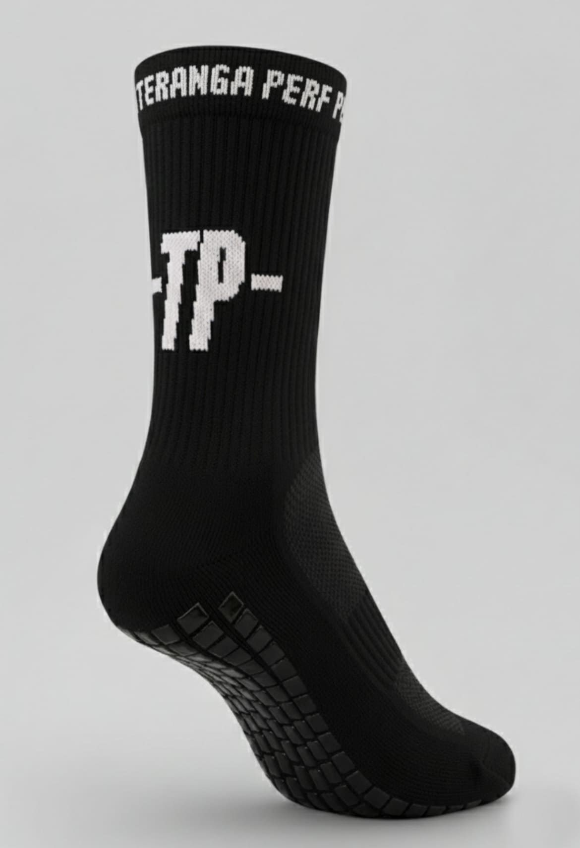 CHAUSSETTES ANTIDERAPANTES TERANGA PERF - 1 PAIRE - NOIR