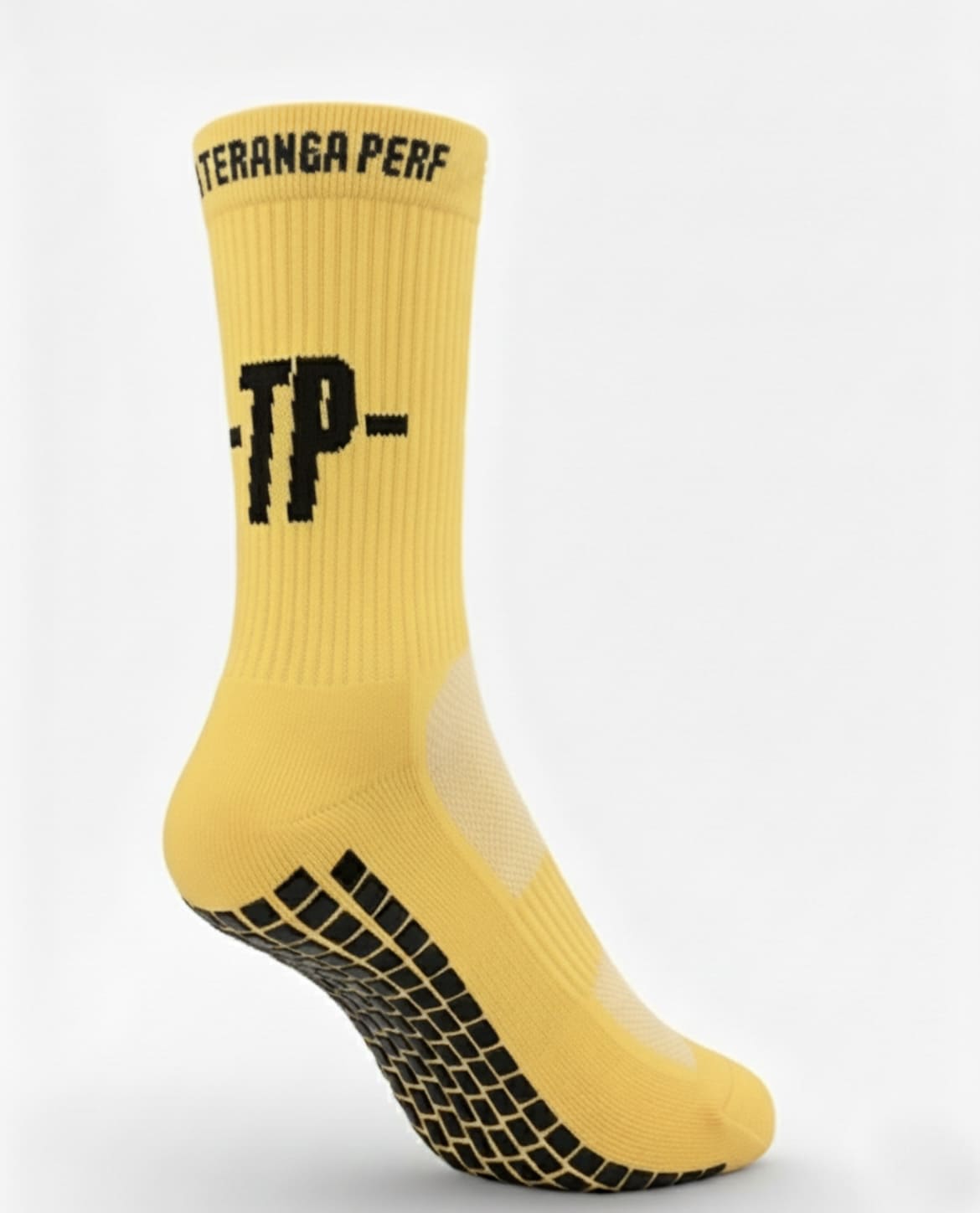 2 PAIRES CHAUSSETTES ANTIDERAPANTES TERANGA PERF - JAUNE