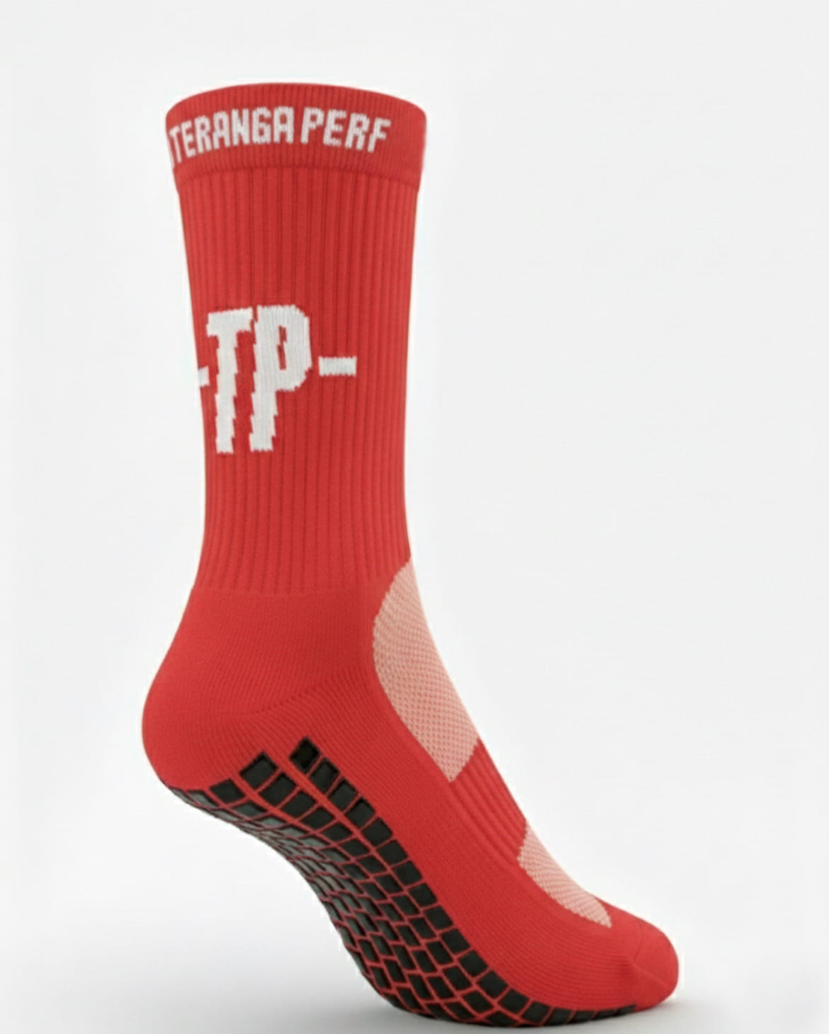 3 PAIRES CHAUSSETTES ANTIDERAPANTES TERANGA PERF  (+ 1 OFFERTE) - ROUGE