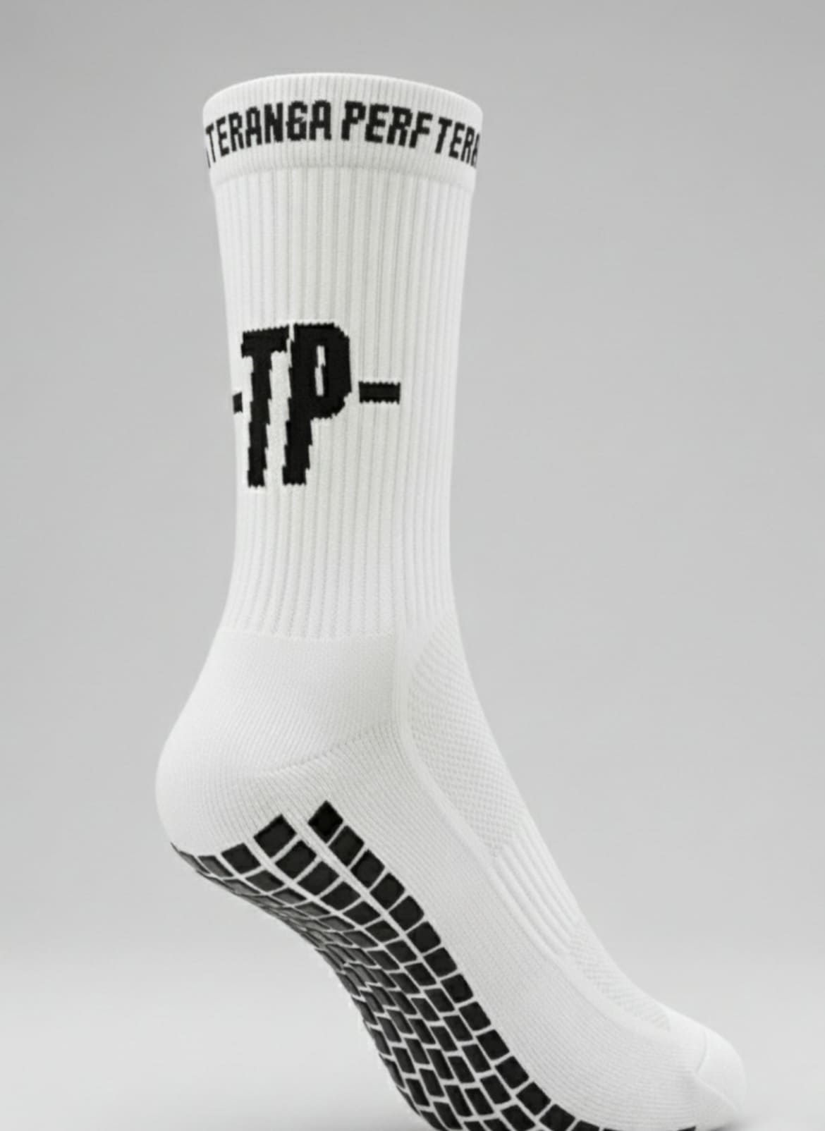 CHAUSSETTES ANTIDERAPANTES TERANGA PERF - 1 PAIRE - BLANCHE