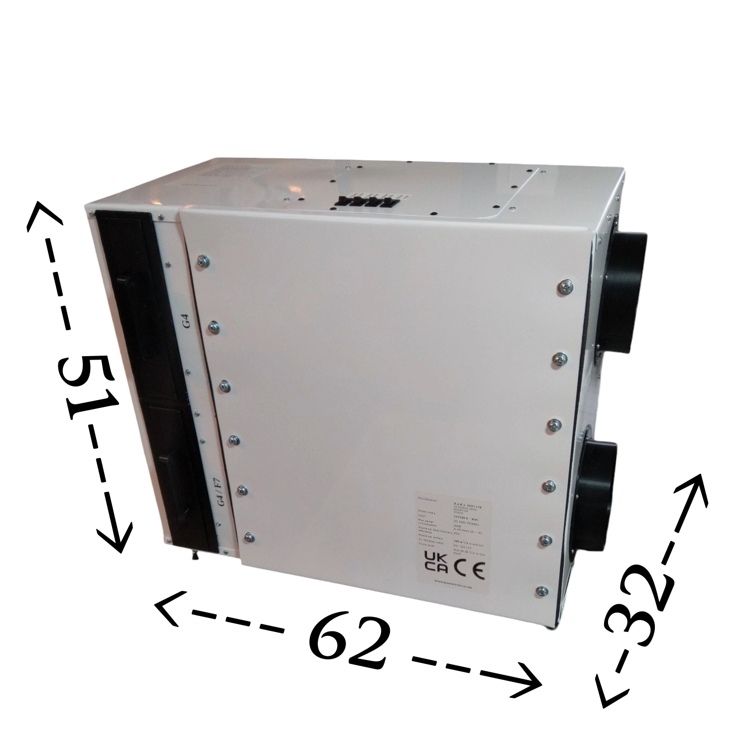 MVHR UNIT CCF350H WIFI 