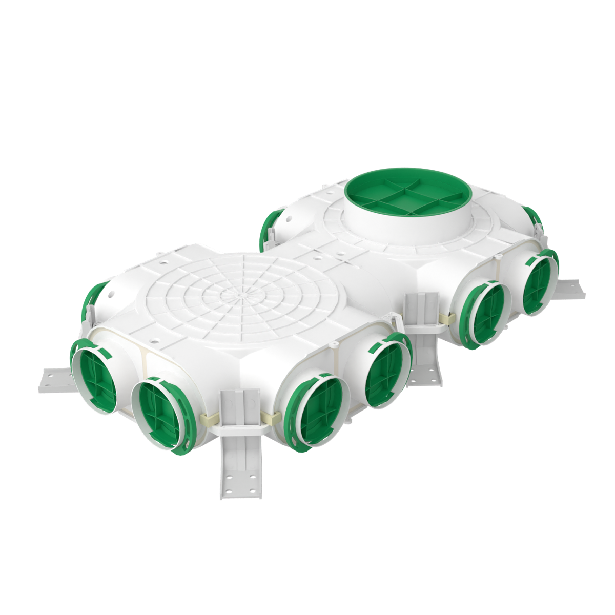 2x distribution box 12x75/160 aventa