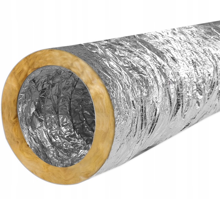 Acoustically and Thermally Insulated Flexible Duct – SONO FIXO ALD 160