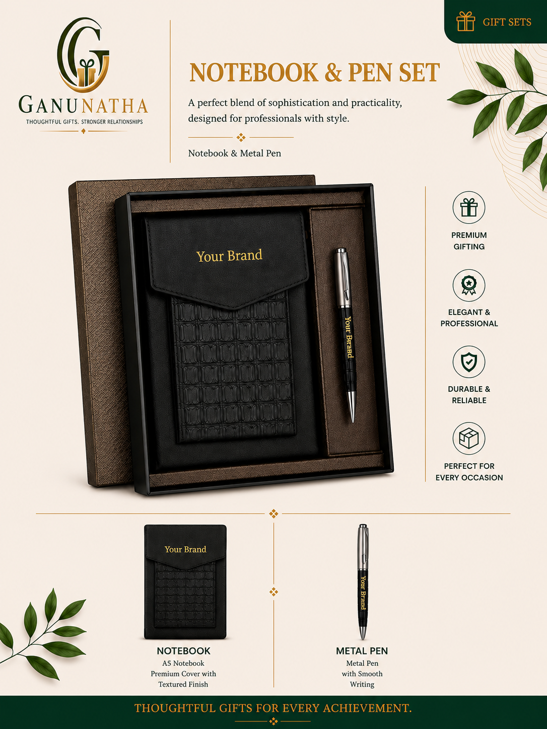 Notebook & Pen Set