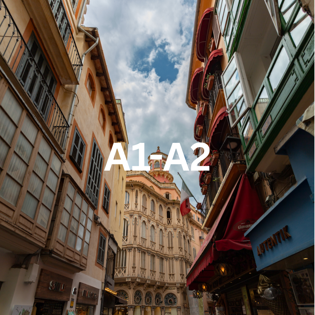 Spanischkurs für das Niveau A1-A2 (Anfänger)