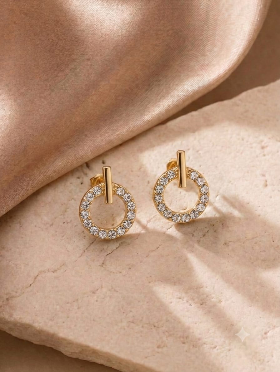Halo Crystal Studs.
