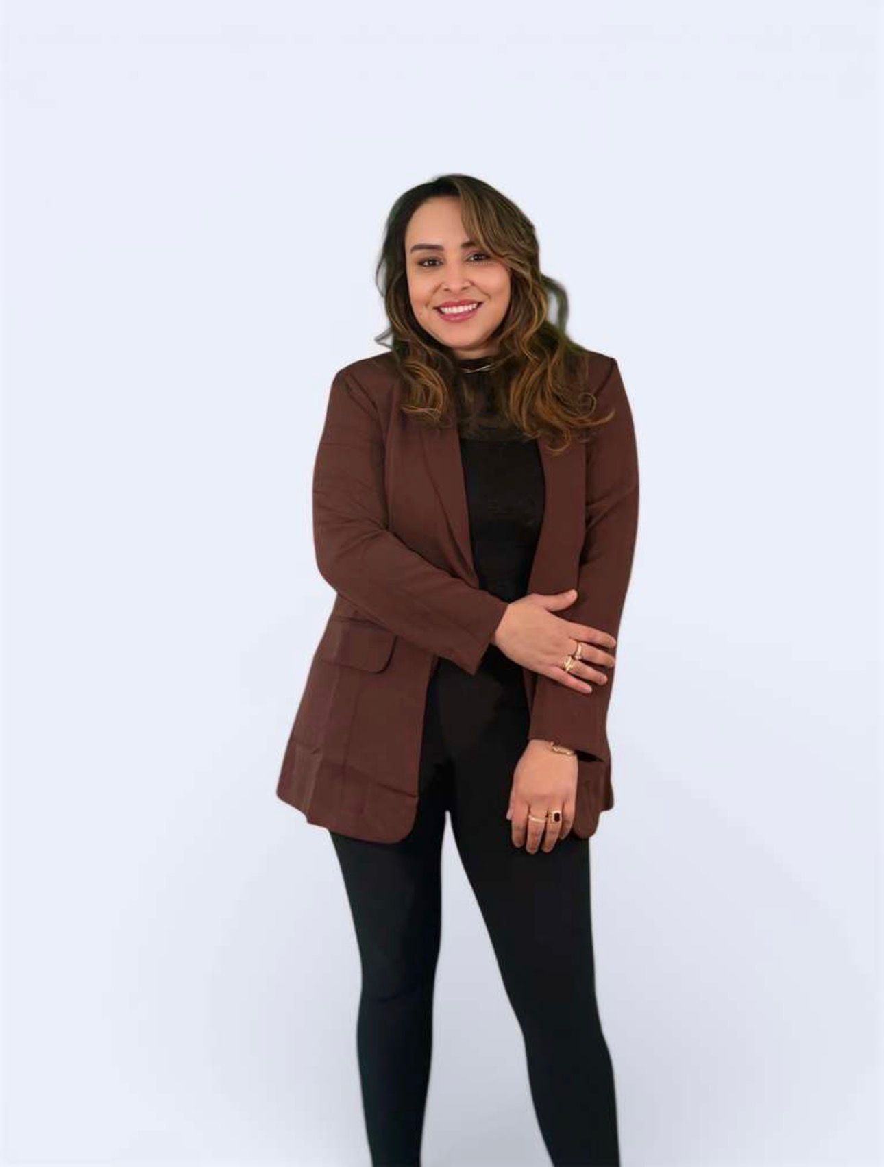 Minimal Luxe Blazer Brown 
