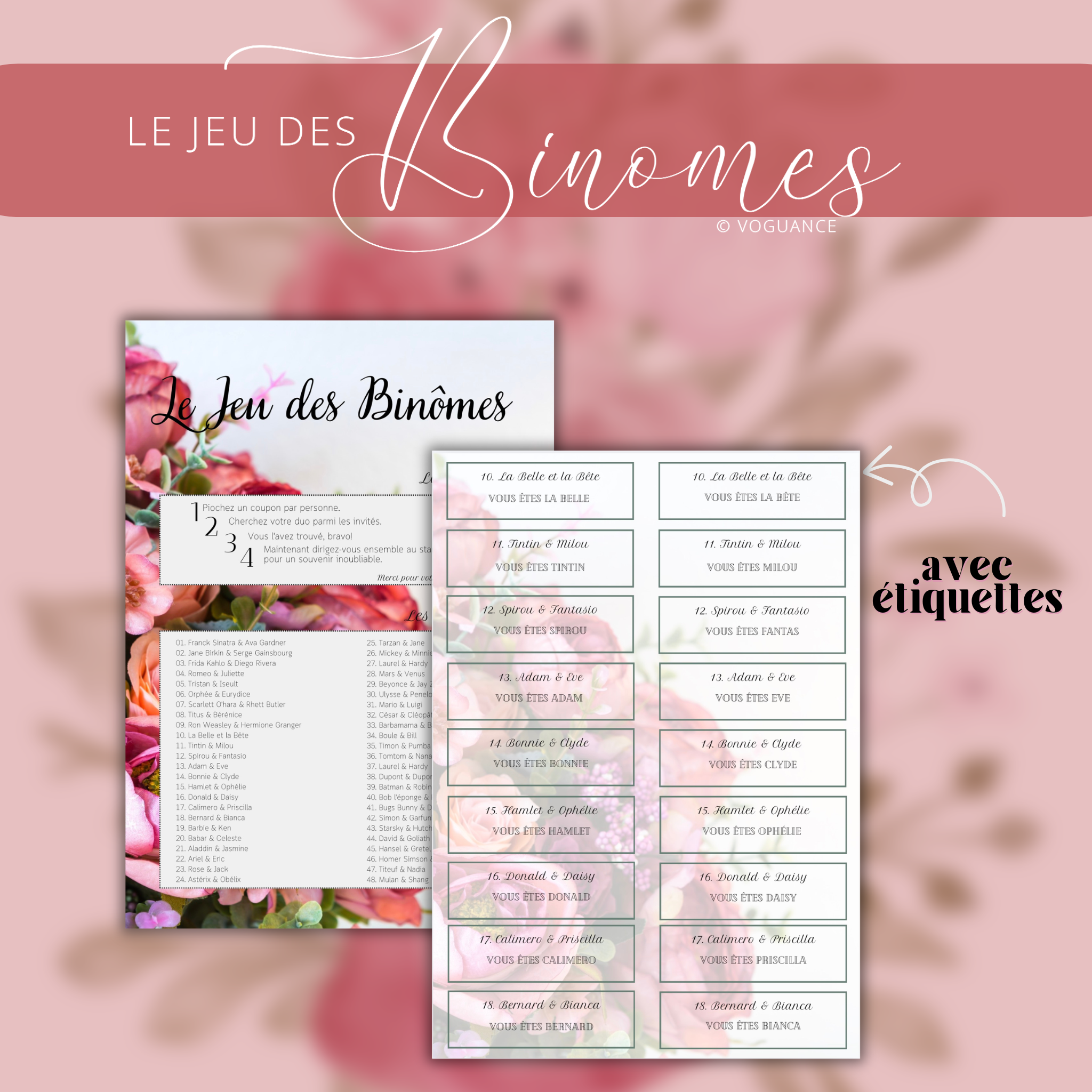 Jeu des Binômes 