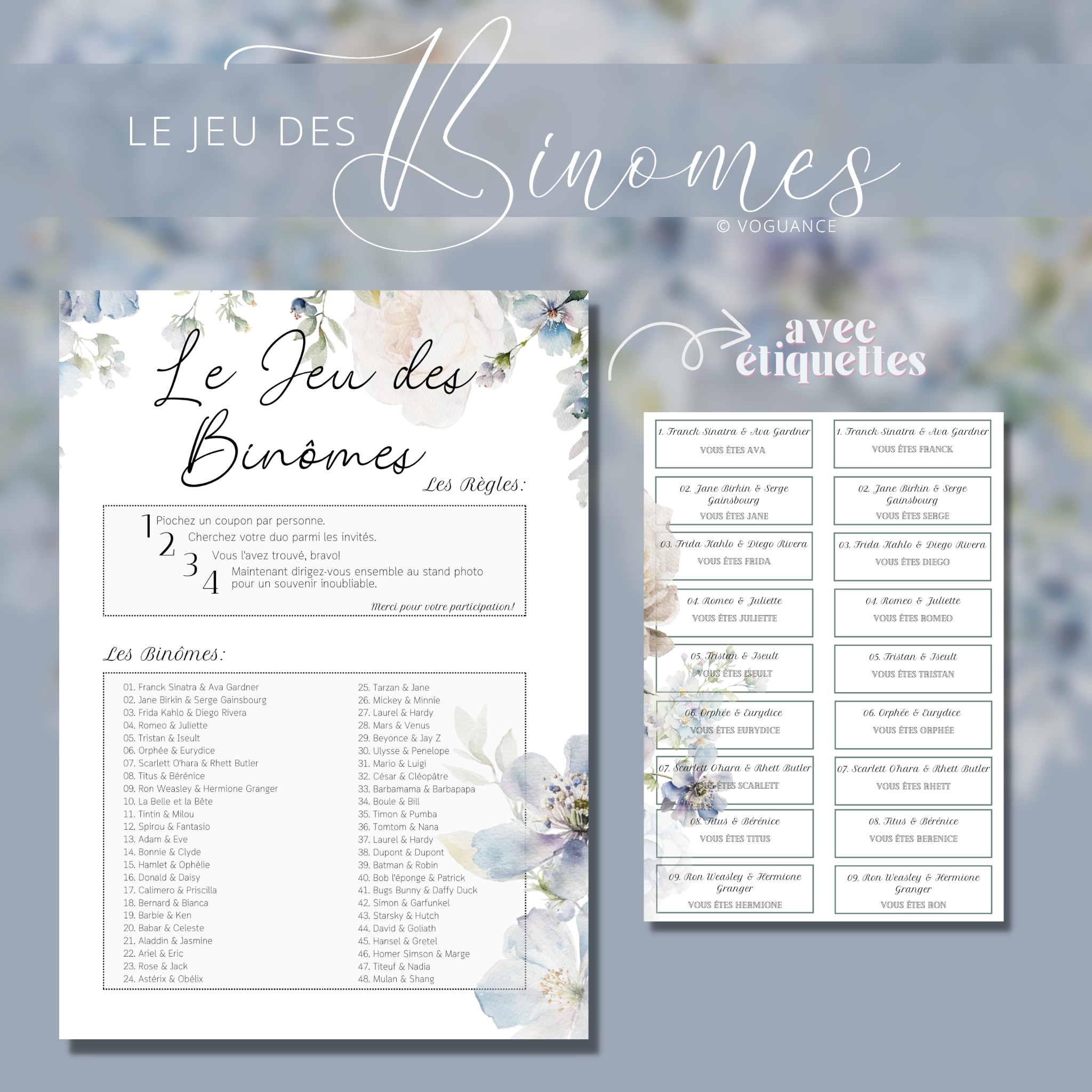 Jeu des Binômes 