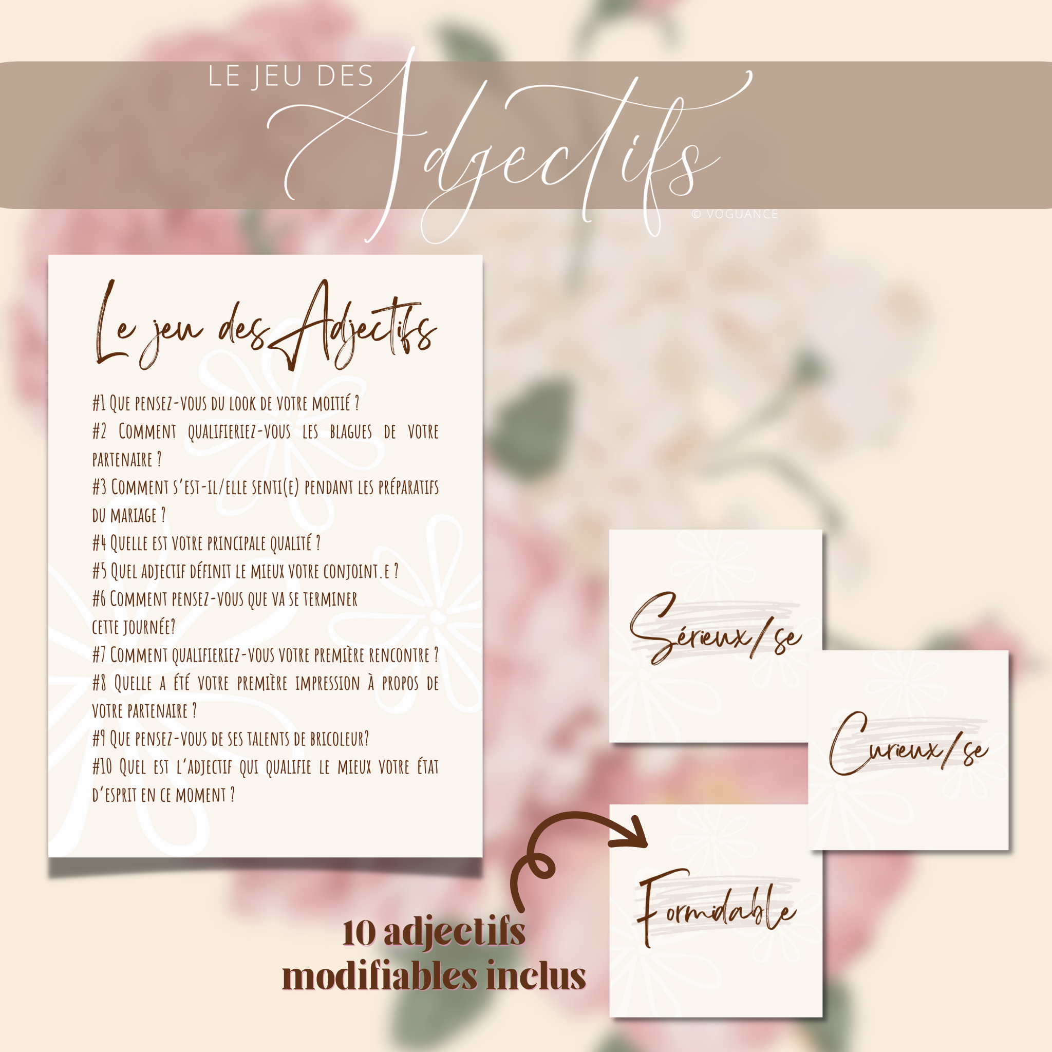 Le Jeu des Adjectifs