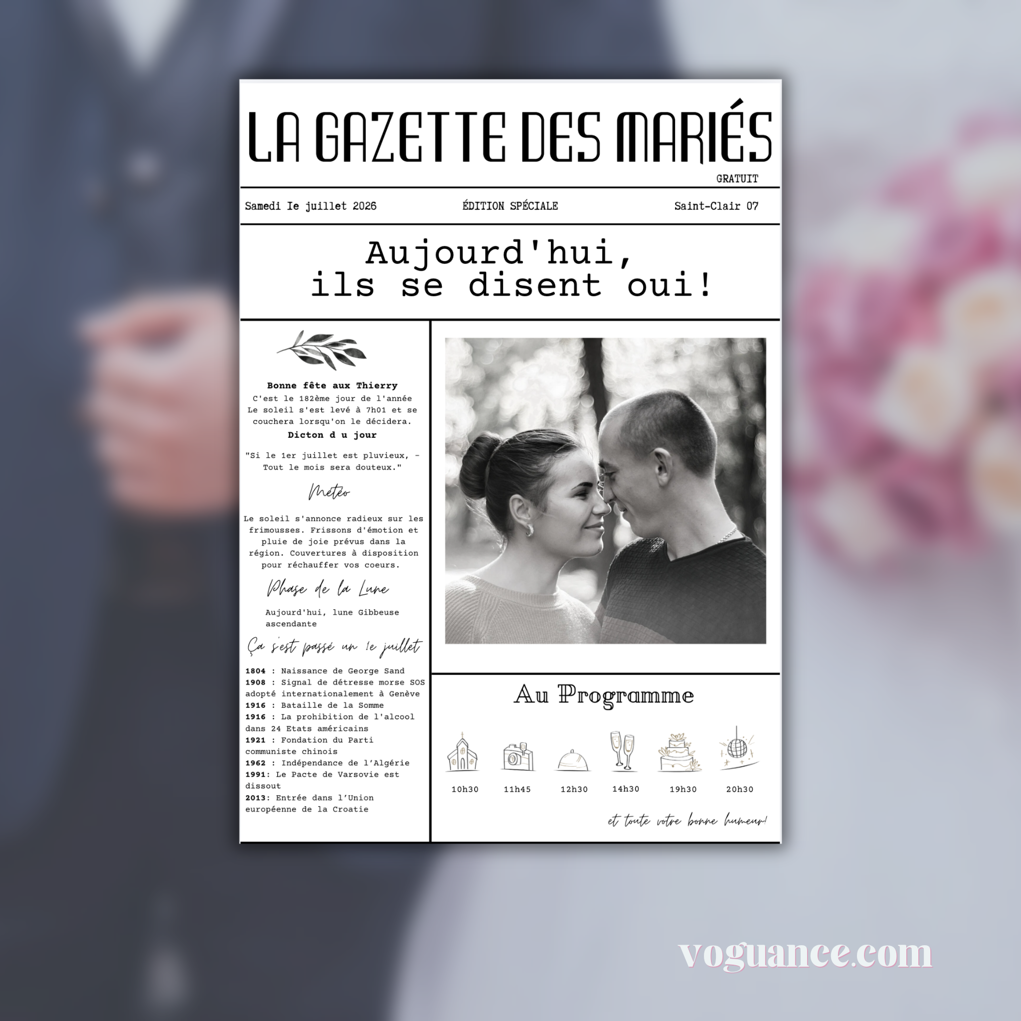Gazette des Mariés 