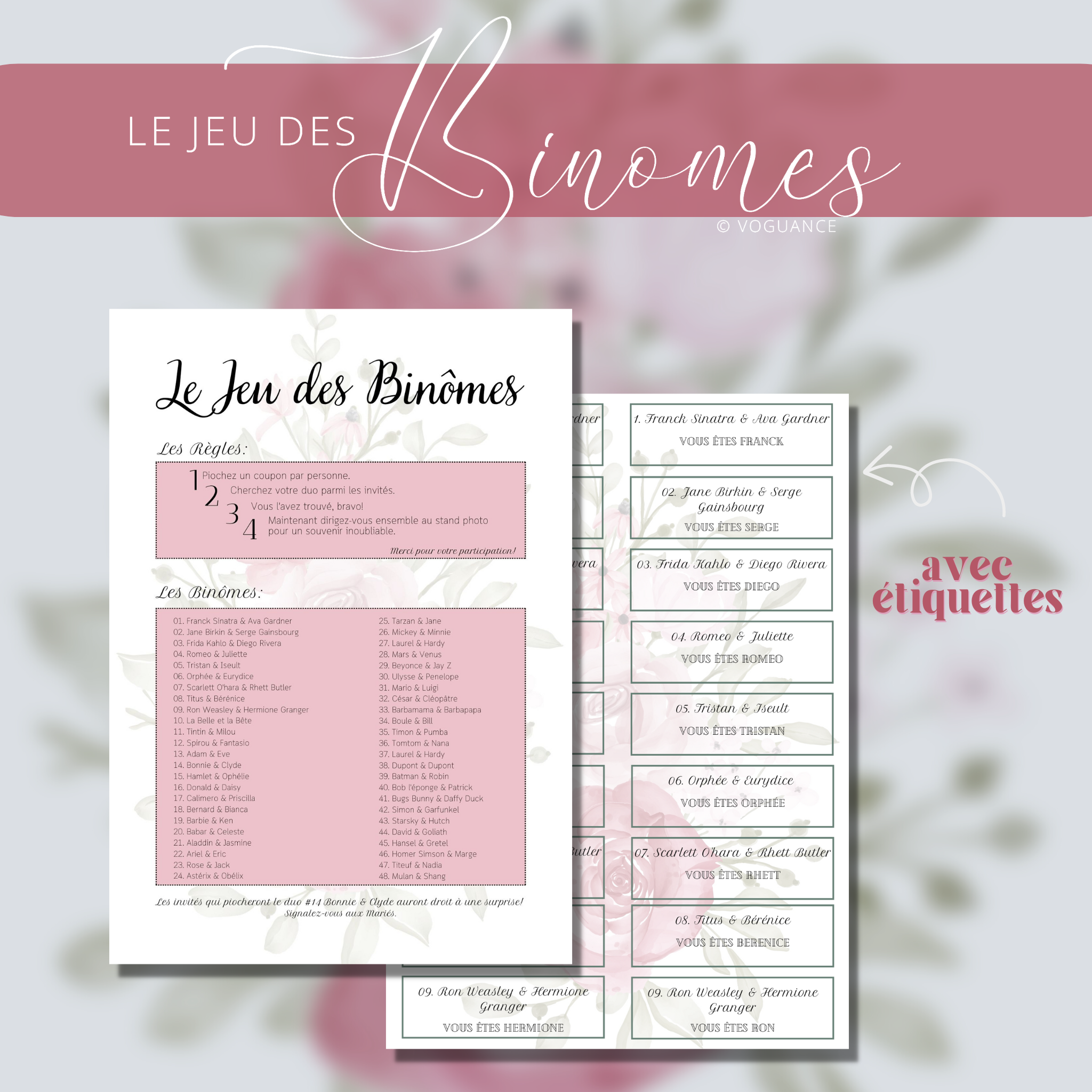Jeu des Binômes 