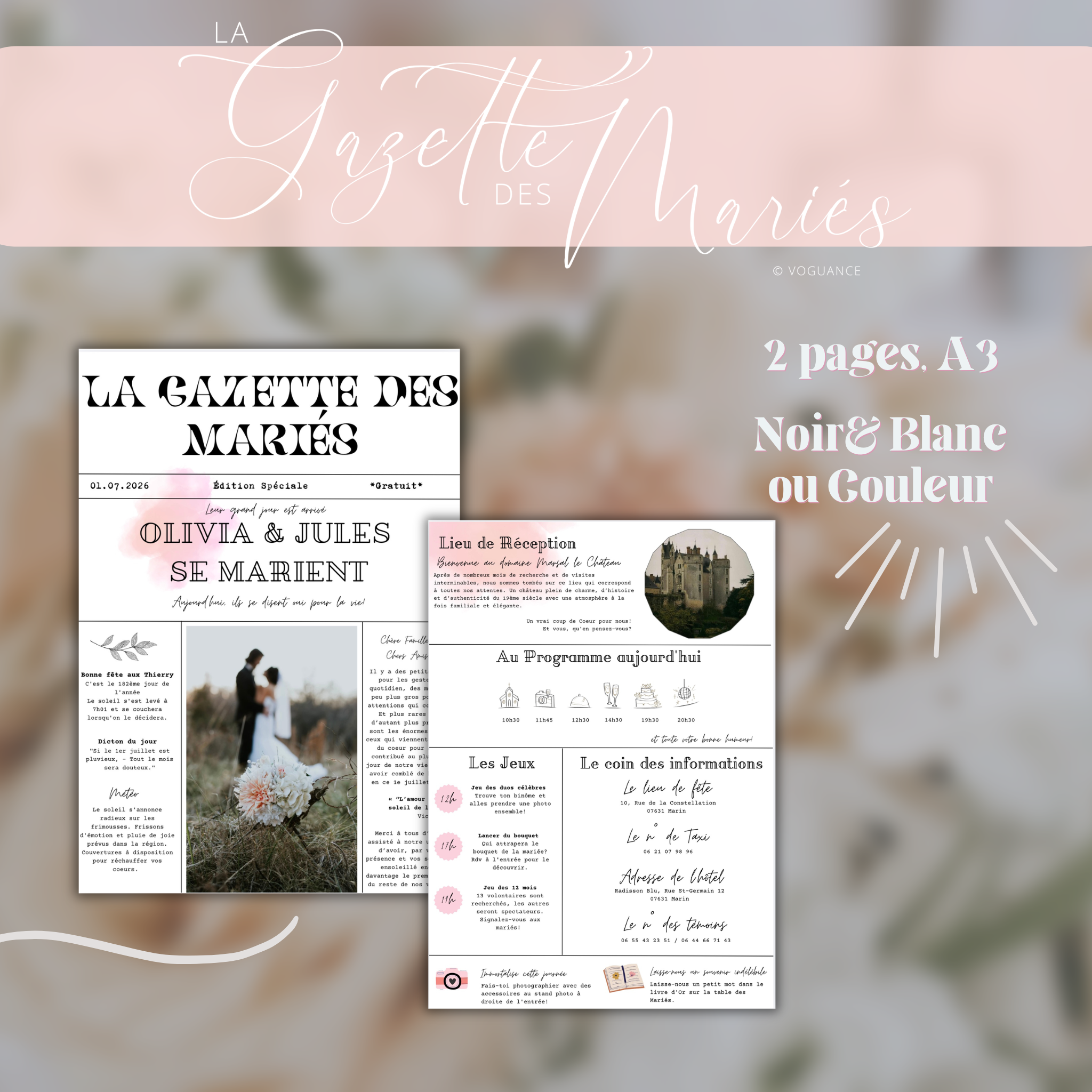 Gazette des Mariés 