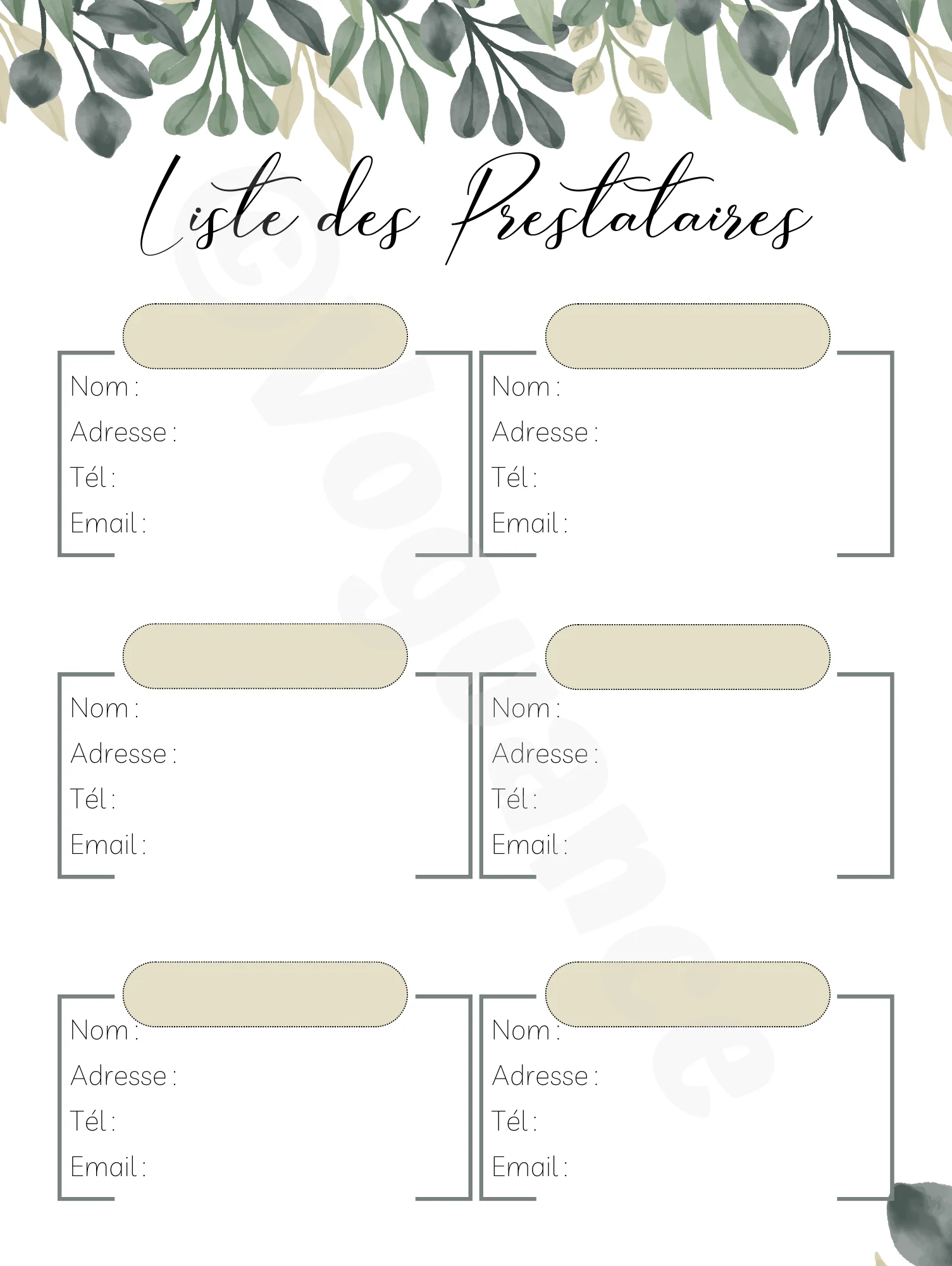 Guide de Préparation Mariage