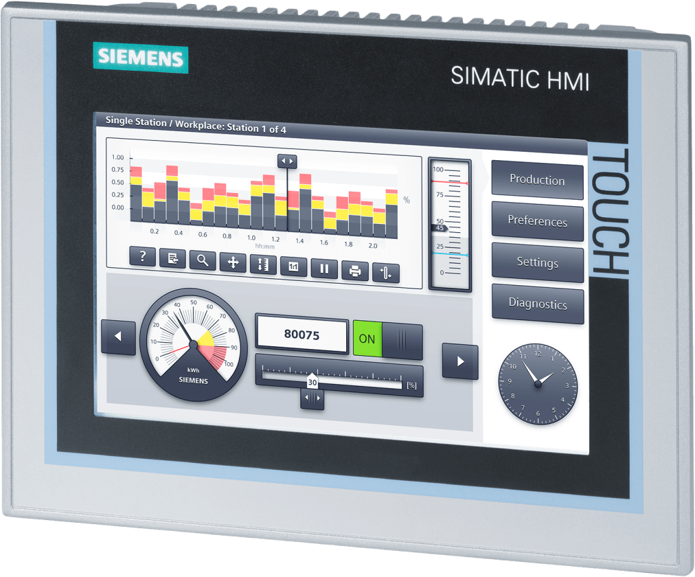 Panel HMI SIMATIC Siemens