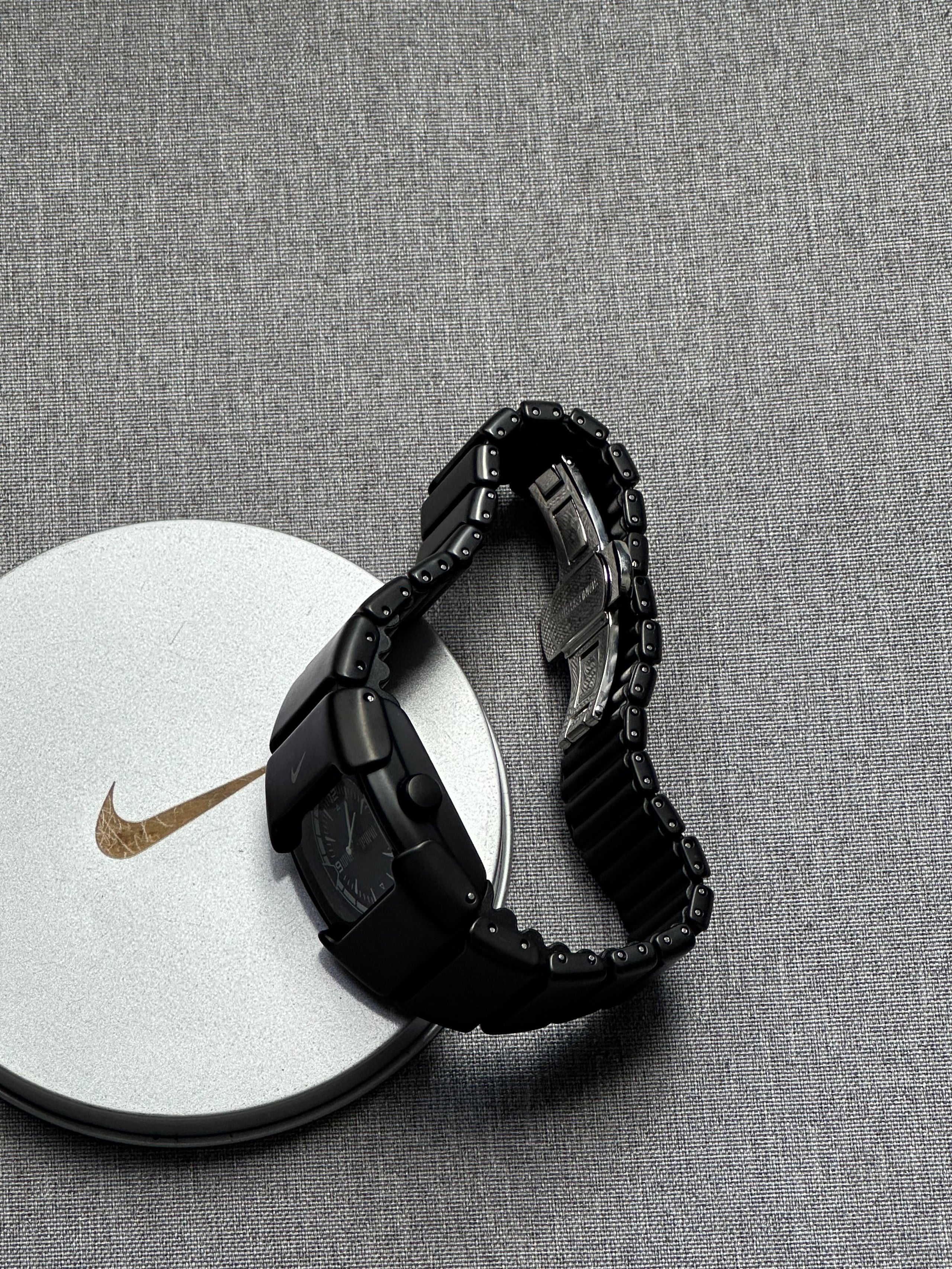 Nike Matte Black Analogue Watch