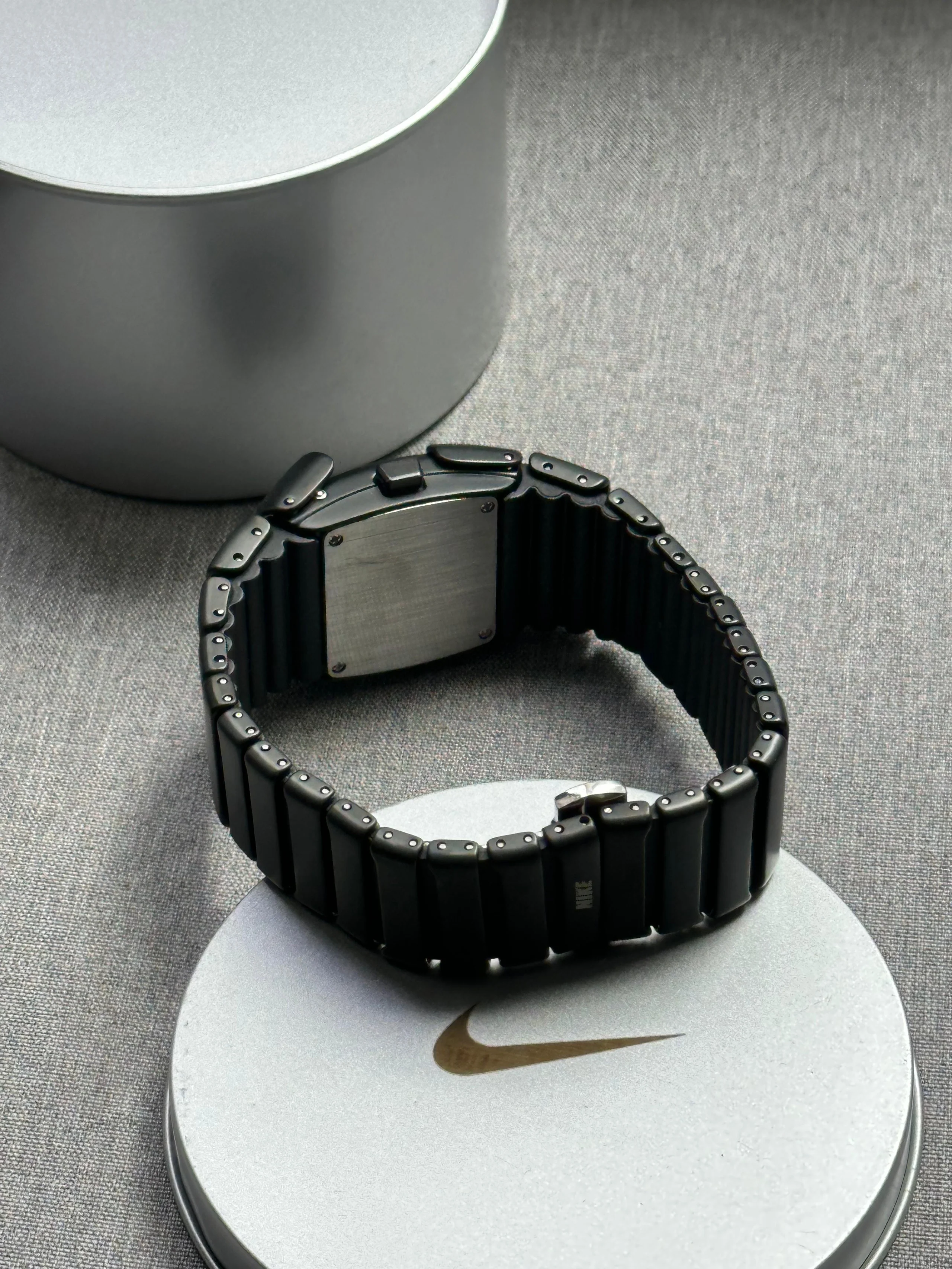 Nike Black Digital Watch – Rare Retro