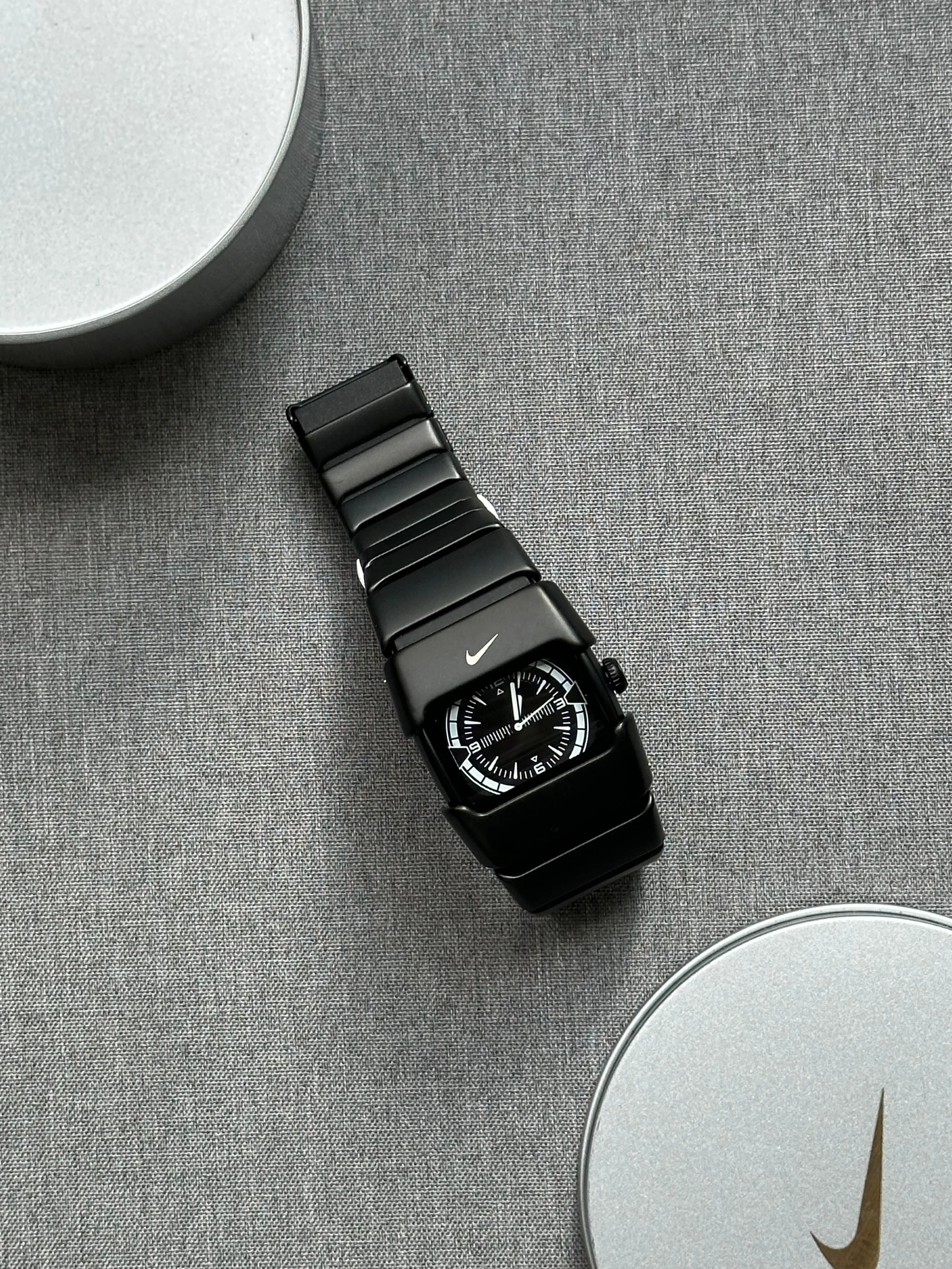 Nike Matte Black Analogue Watch