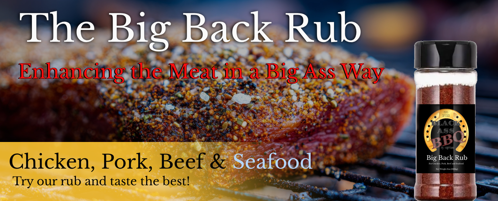 Big Back Rub BBQ Seasoning