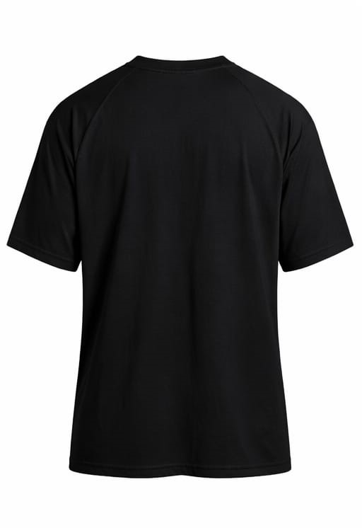 Camiseta Oversized gola alta Preta