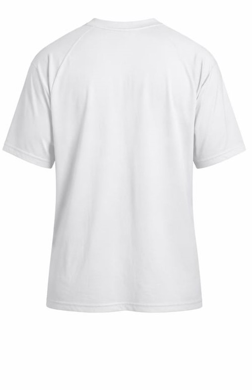 Camiseta Oversized gola alta branca