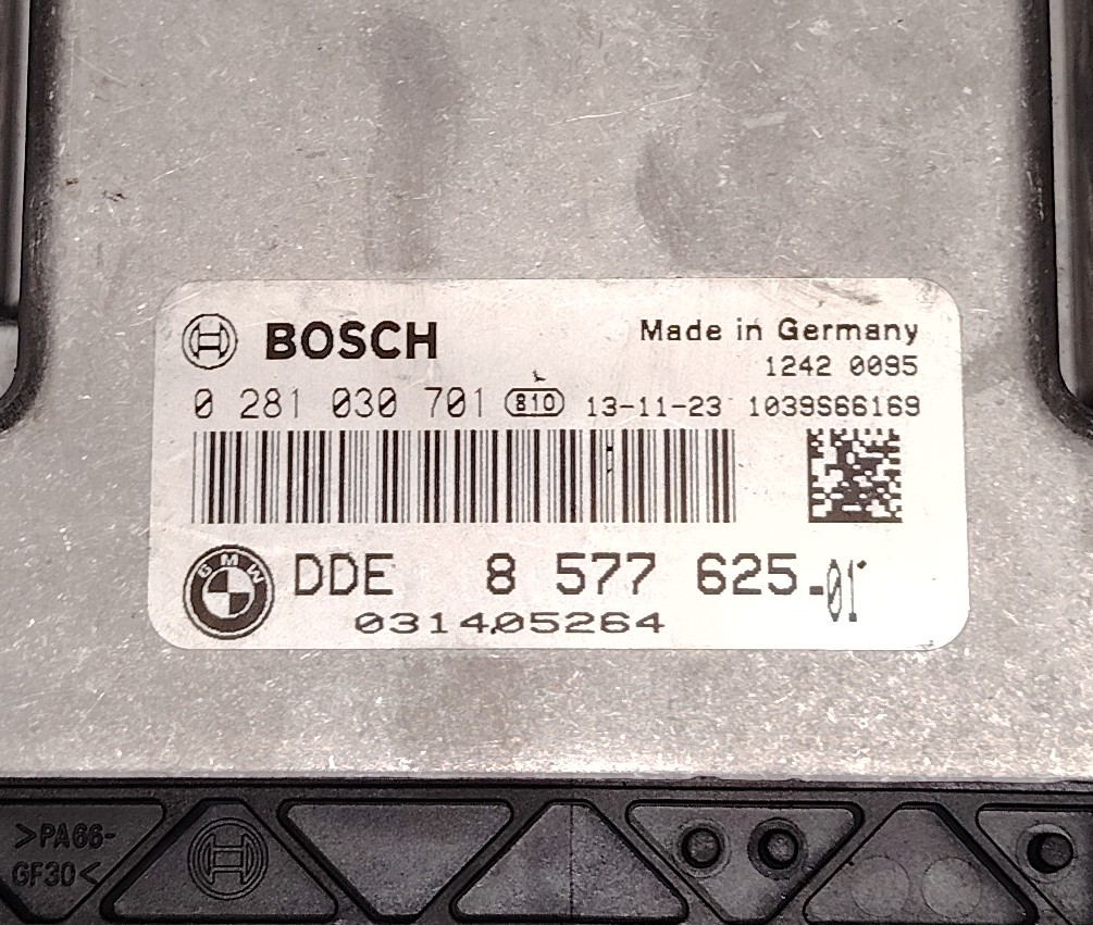 Calculateur moteur bosch EDC17C50 0281030701 8577625 – BMW Série 1 F20 / F21 114d 116d