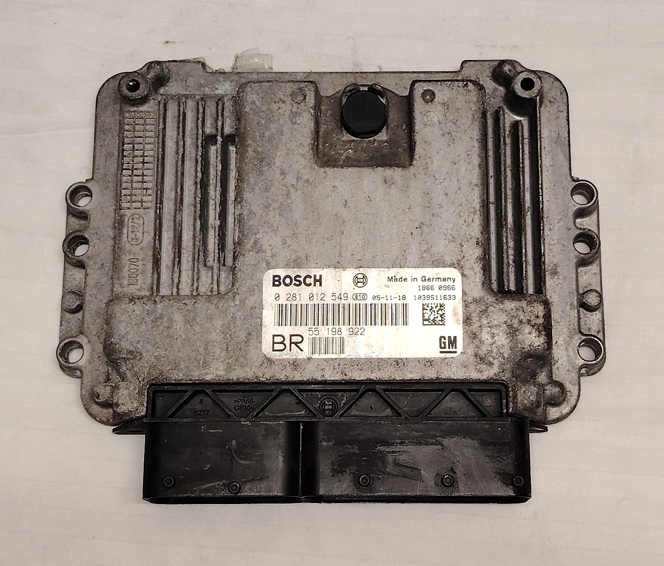 Calculateur moteur d’occasion Bosch EDC16C9 0281012549 55198922 – Opel Astra H / Zafira B 1.9 CDTI