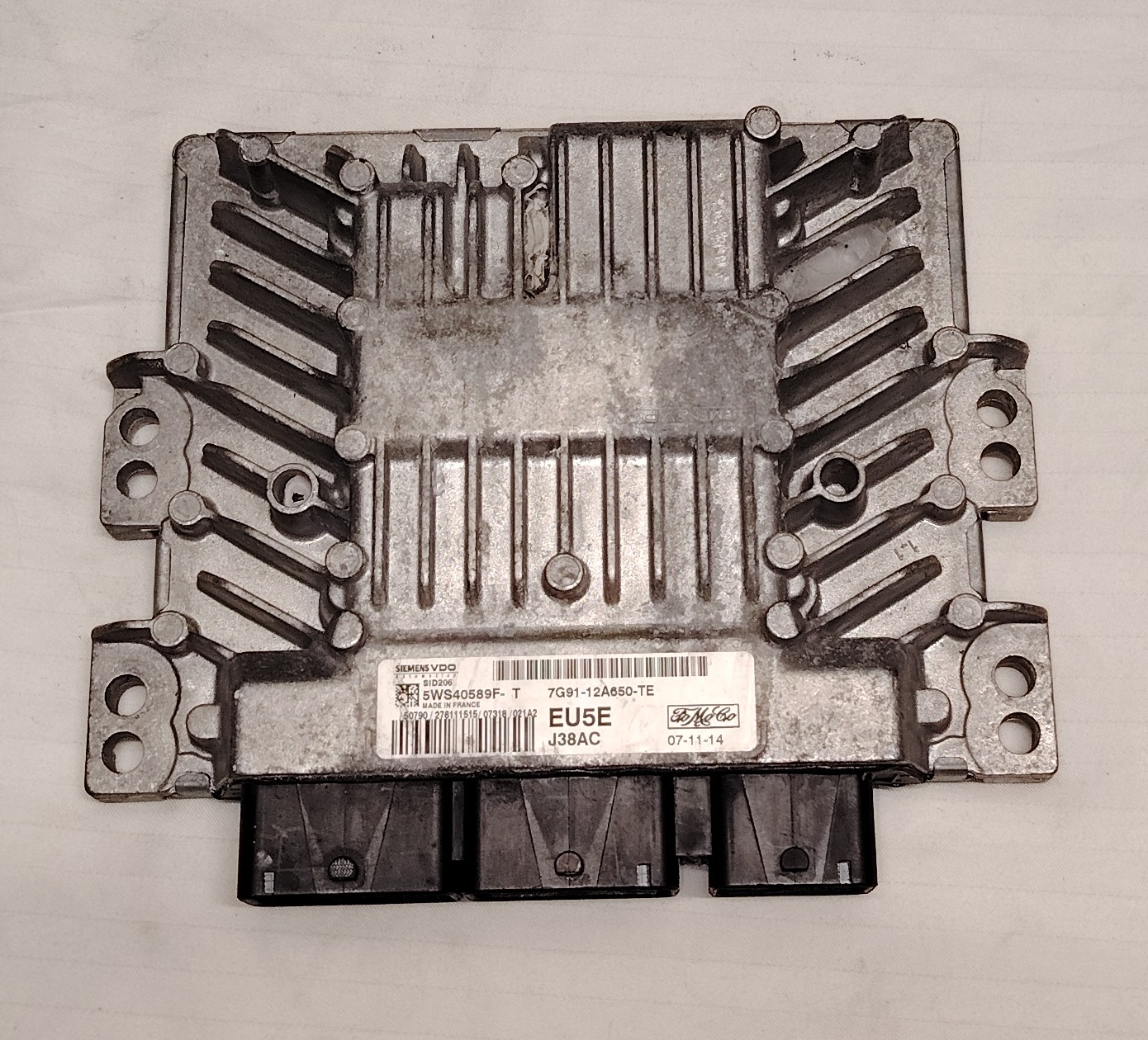 Calculateur moteur siemens VDO SID206 5WS40589-T 7G91-12A650-TE – Ford Galaxy / S-Max 1.8 TDCi