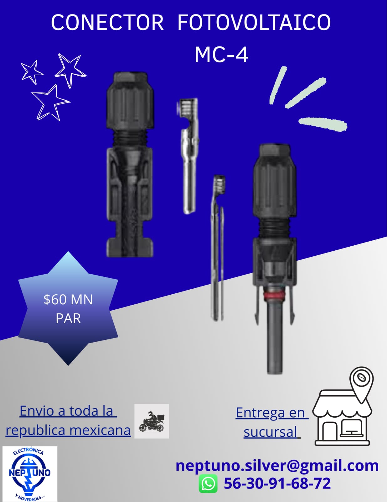 Conector Fotovoltaico MC-4