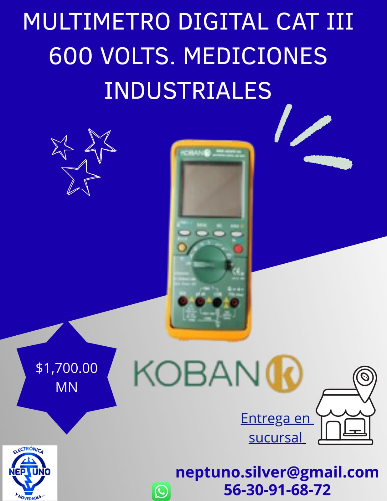 Multímetro Digital CAT III