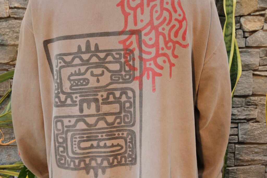 Multi Print Hoodie