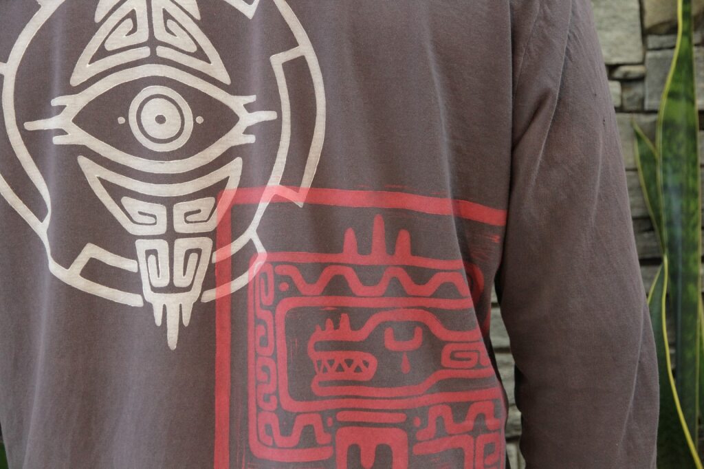 Multi Print Long Sleeve Shirt