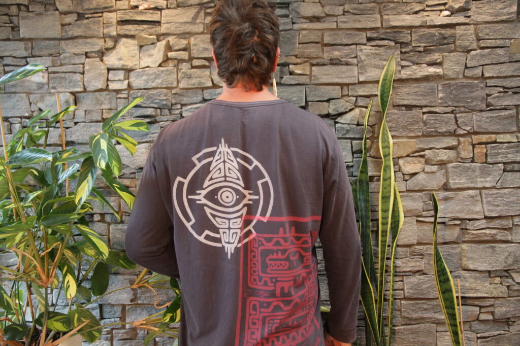 Multi Print Long Sleeve Shirt