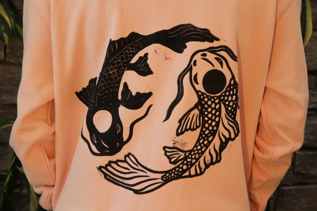 Koi Fish Hoodie