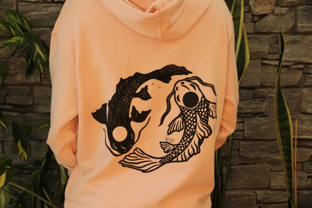 Koi Fish Hoodie