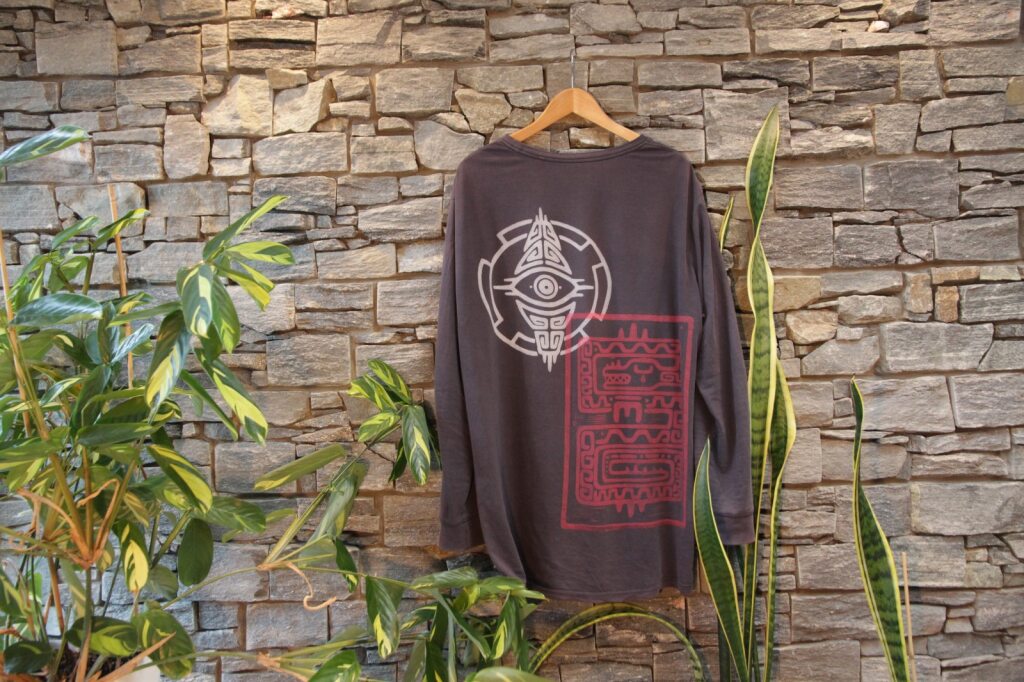 Multi Print Long Sleeve Shirt