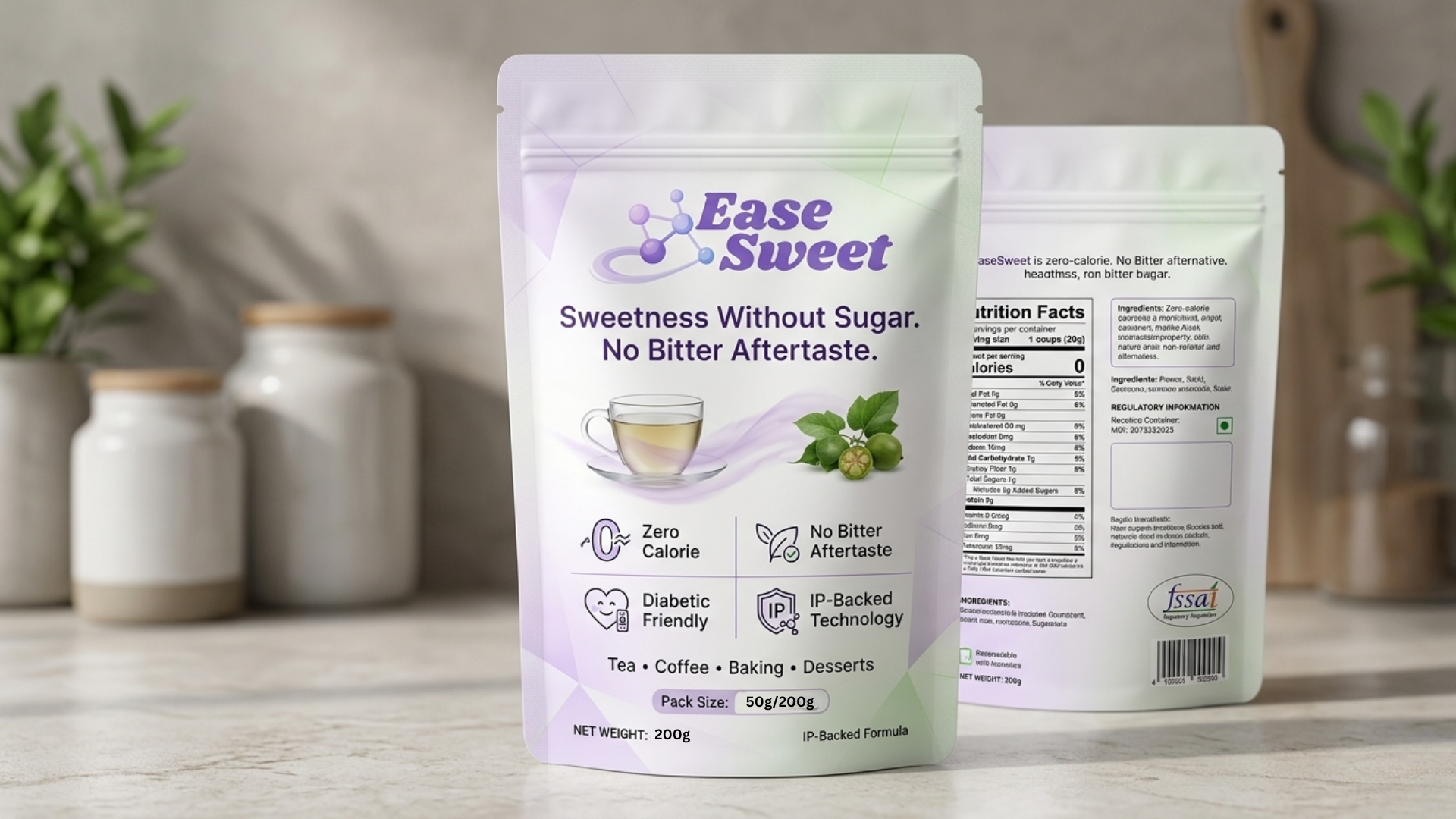 Ease Sweet Natural Sugar Replacer