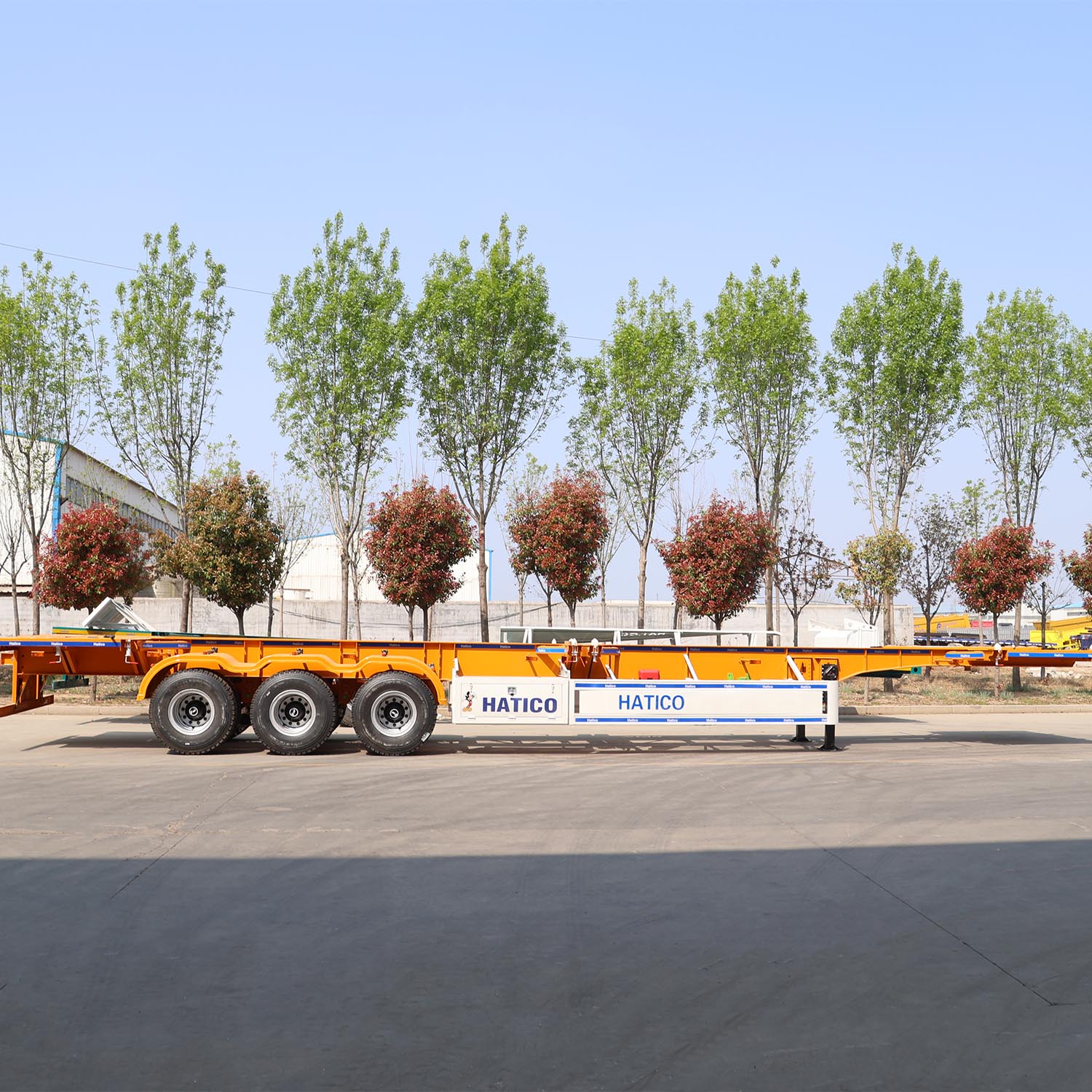 Flatbed Semi Trailer