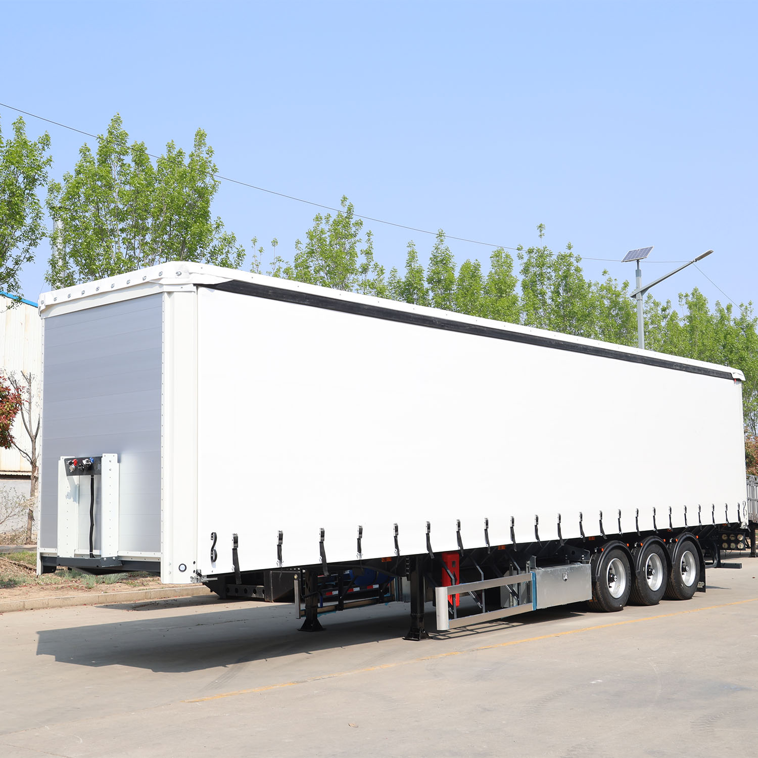 Curtain Side Semi Trailer