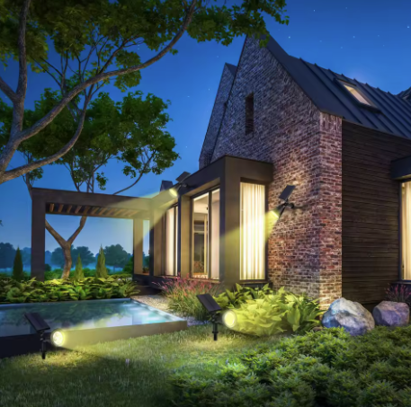 Modern Garden Up-Light Spotlights