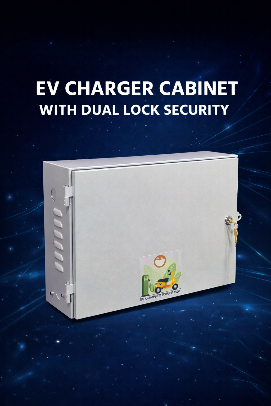 EV Charger Cabinet with Dual Lock