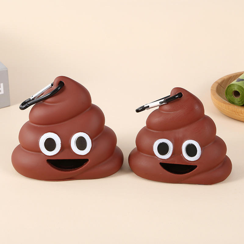 Pet Supplies Trash Bag Dispenser for Cats Dogs Portable Biodegradable Poop Bags for Outings Large Waste Collection Box Model