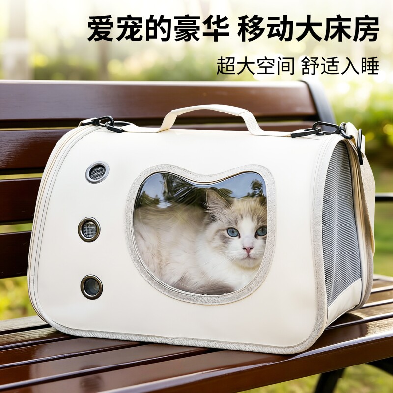 Pet Travel Carrier & Water Bottle Set